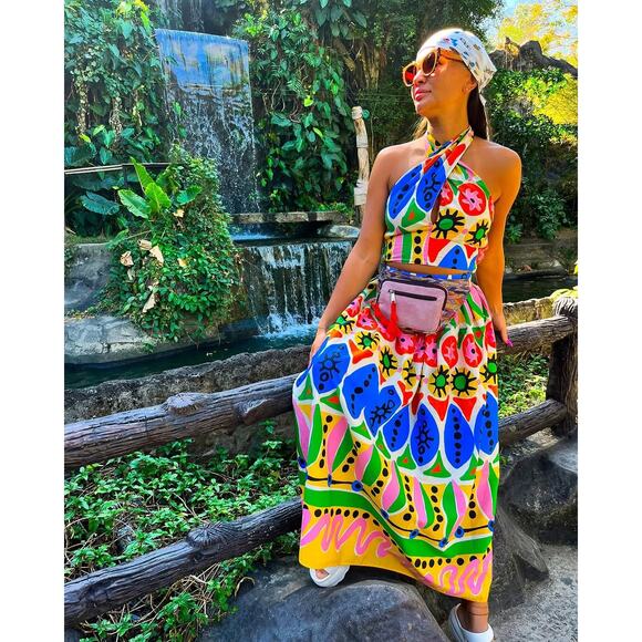 RARE!!! ZARA BLOGGER FAVE!!! Co-Ord Set Crop Top and A-Line Midi Skirt NWT - Picture 8 of 16